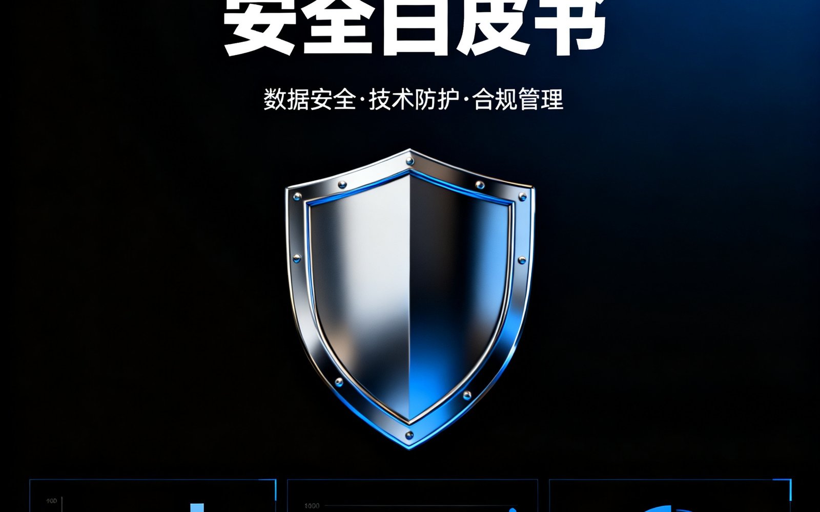 MK体育2024年度安全白皮书封面，深色背景上印有盾牌图标和数据安全相关图表